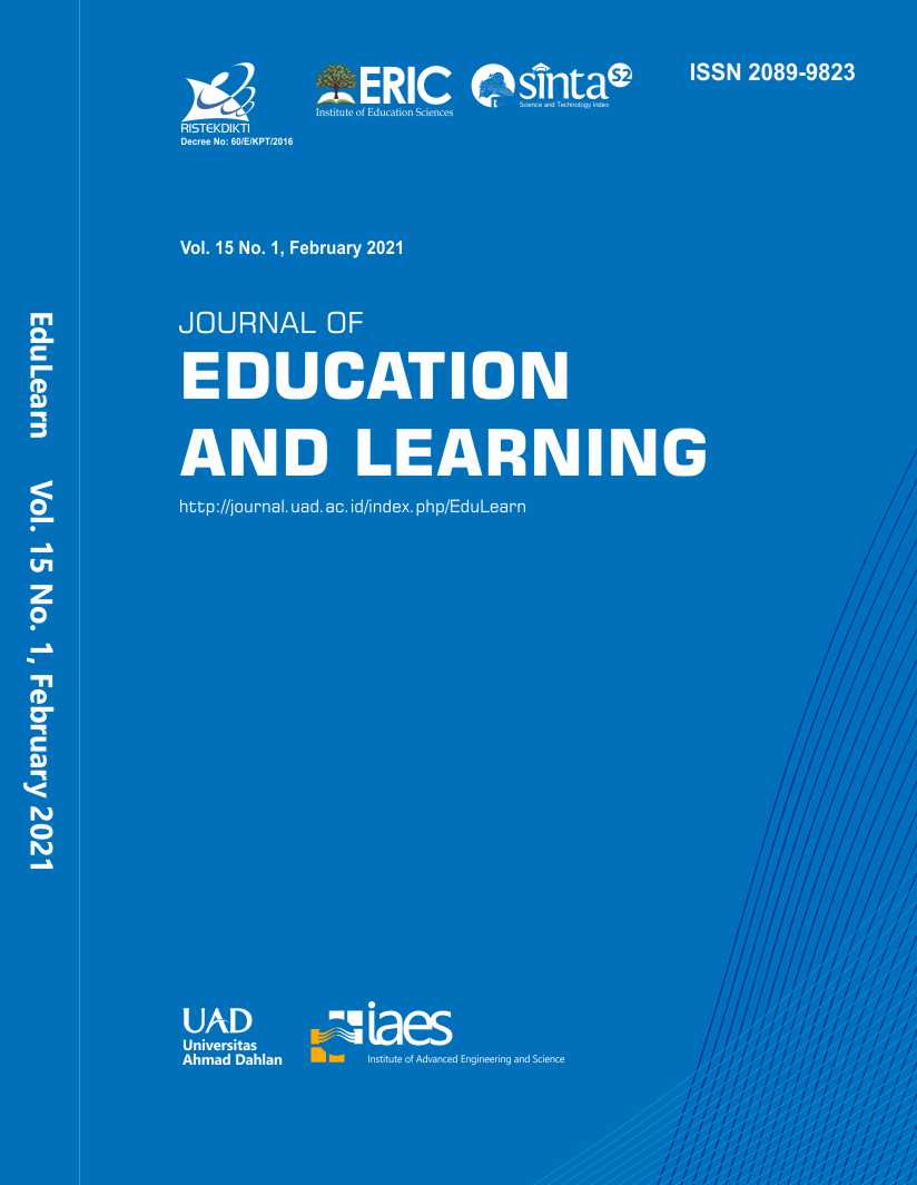 Journal of Education and Learning (EduLearn)